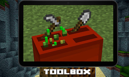 Toolbox mod for Minecraft PE پی سی