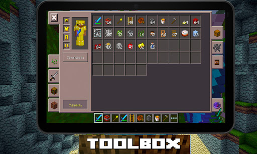 Toolbox mod for Minecraft PE پی سی